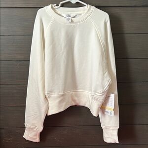 Athleta Girl- Cozy Cream Sweatshirt